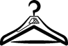 icon of a clothes hanger