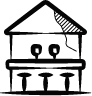 icon of a house